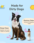 Deep Clean Dog Shampoo (Almond+Vanilla)