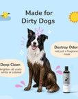 Charcoal Deep Clean Shampoo for Dogs (Patchouli)