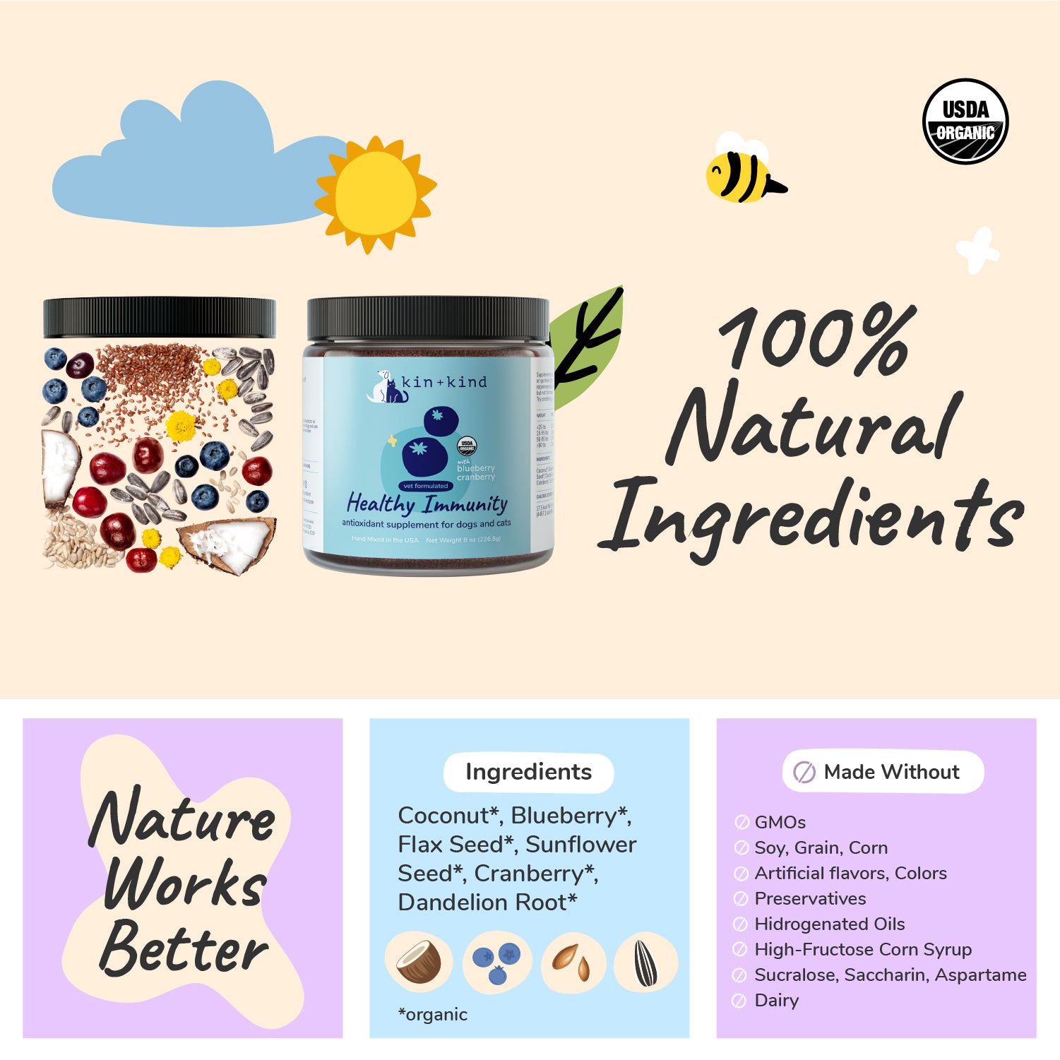 Organic Healthy Immunity Supplement