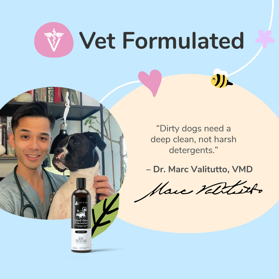 Skunk Odor Eliminator Pet Shampoo